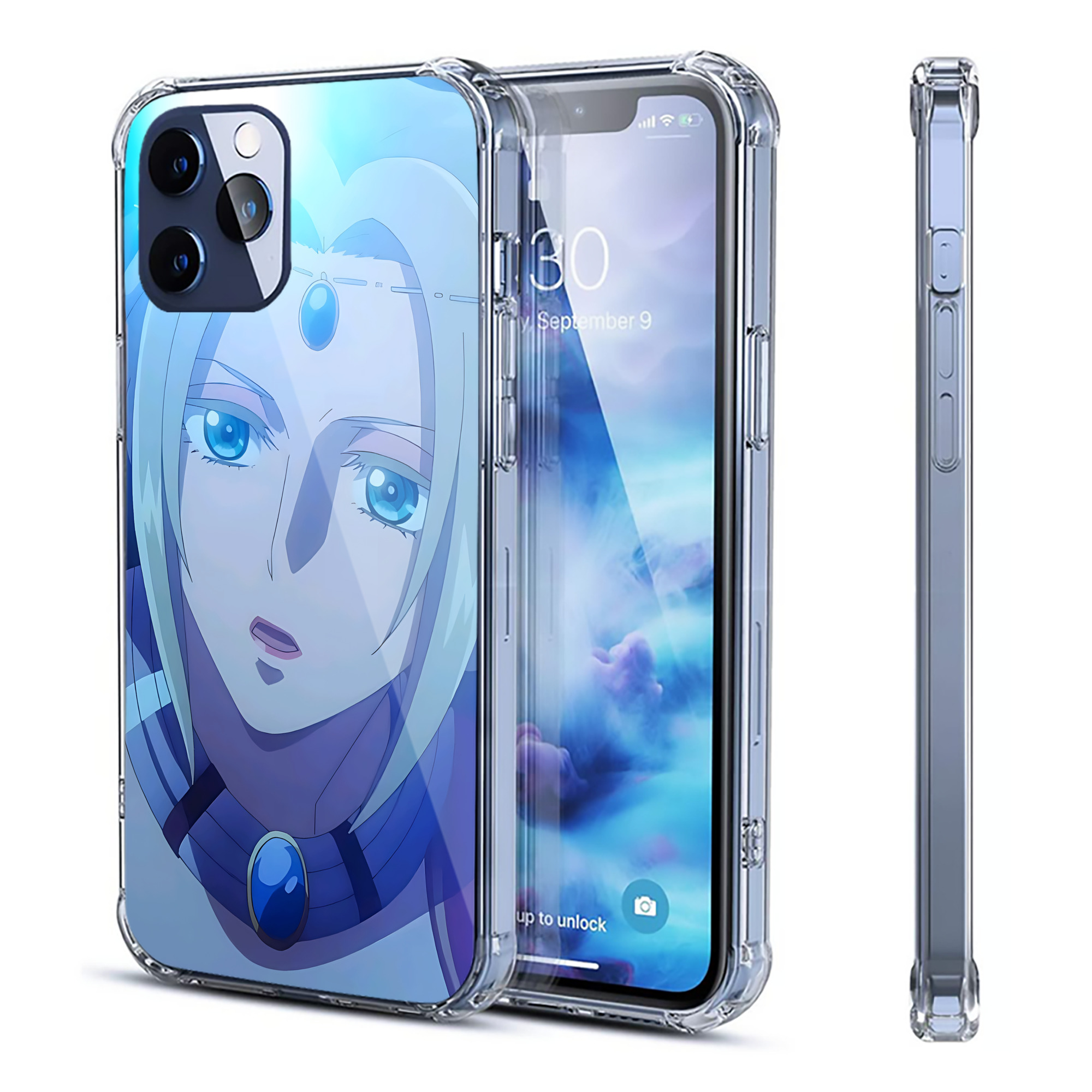 （画像用） 薬屋のひとりごと The Apothecary Diaries 【iPhone 12シリーズ対応】透明スマホケース（クリアソフトケース）
